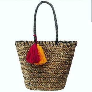 Woven Seagrass Tote